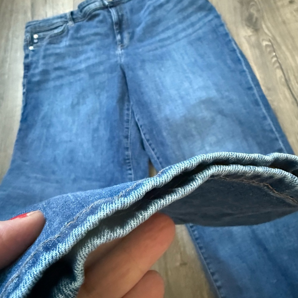 Chaps Women's Boyfriend Blue Jeans - Picture 4 of 9
